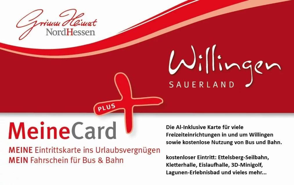 Apartments Zur Alten Post Inkl Meinecardplus Willingen  Eksteriør billede